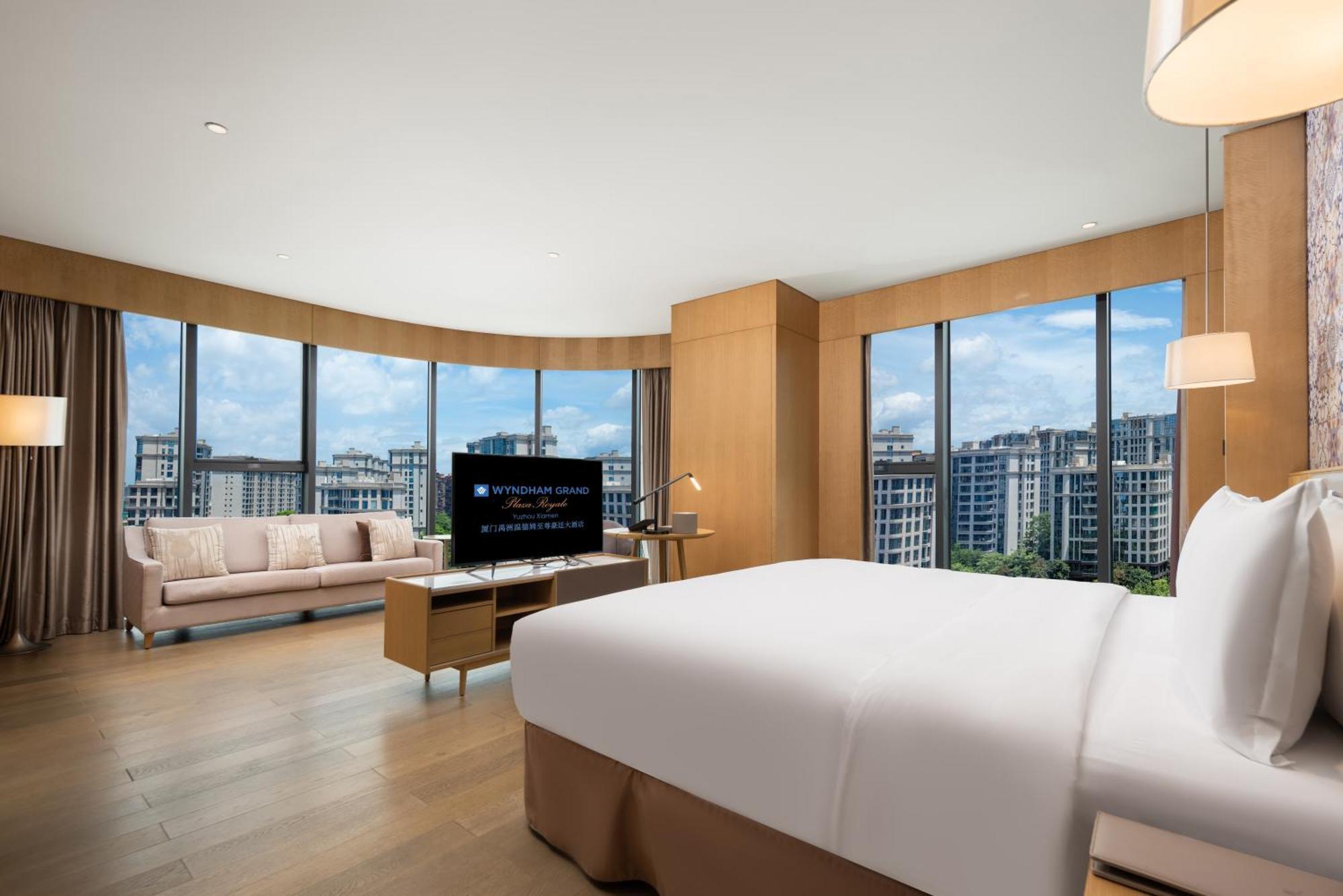Wyndham Grand Plaza Royale Yuzhou Xiamen Wuyuan Bay Hotel Екстериор снимка